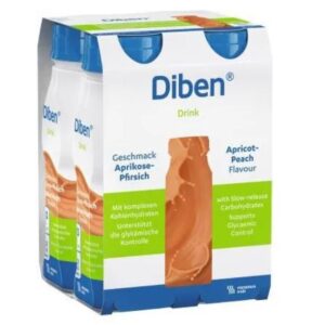 Fresenius Diben Drink 4x200ml Aprikose-Pfirsich